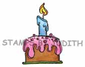 E-173-HK Birthday Cake